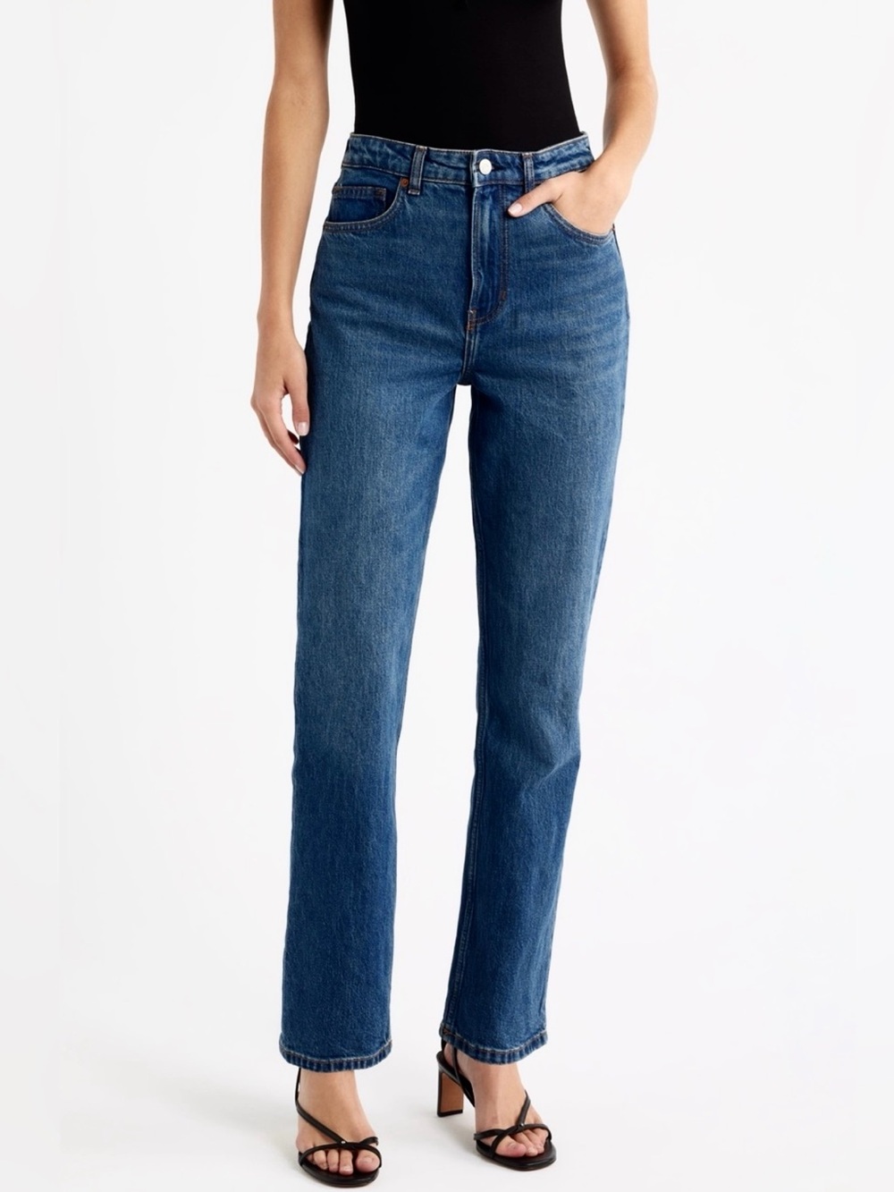 REFORMATION Jax Stretch High Rise Straight Jeans Women’s Size 29